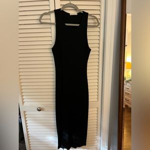 Marine layer cotton midi dress